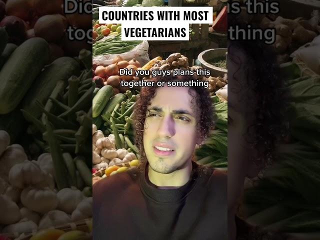 Countries With Most Vegetarians