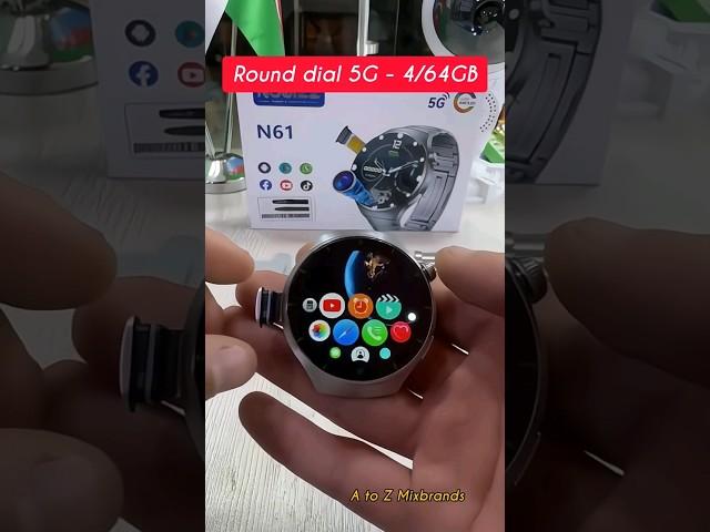 best round dial 5G android smartwatch #smartwatch