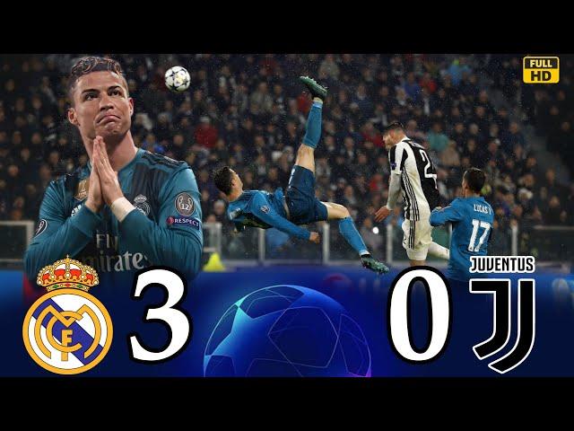 ملخص مباراة ريال مدريد ضد يوفينتوس 2018 مقصية كريستيانو رونالدو الانتولوجية بجودة عالية 1080p50