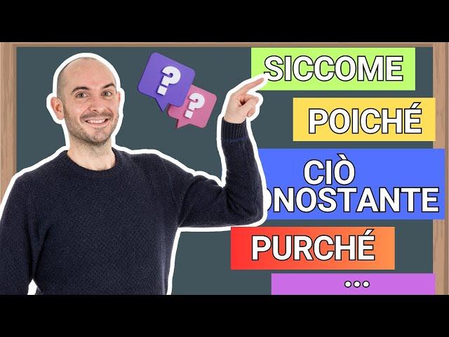 Test: Italian linking words | Learn Italian with Francesco