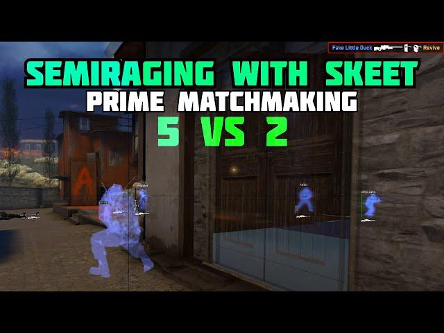 Skeet vs 5 Cheaters | Prime MM HvH (ft. Gamesense.pub)