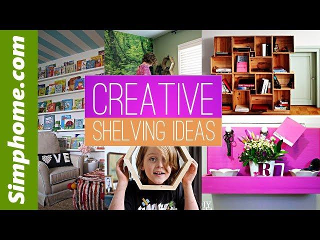 28 DIY Creative shelving ideas