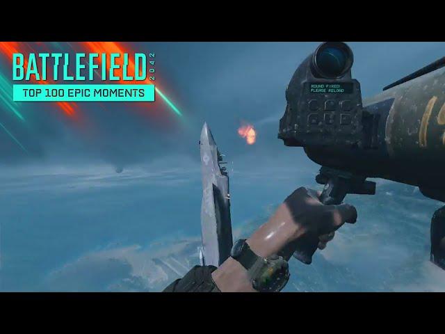 Top 100 EPIC Moments in Battlefield 2042