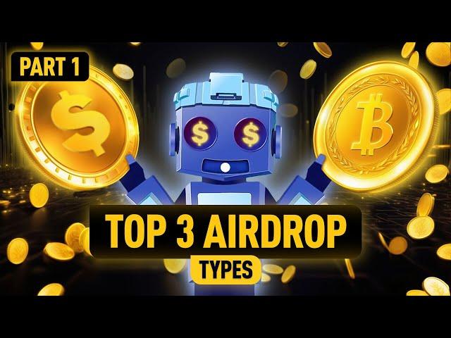 Top 3 Crypto Airdrops You Can’t Miss! Earn Free Tokens Safely | Part 1