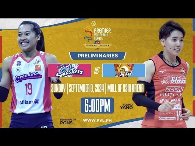 CREAMLINE vs. KURASHIKI - Full Match | Preliminaries | 2024 PVL Invitational Conference