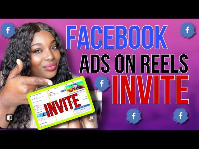 How to setup FACEBOOK ads on reels with invite