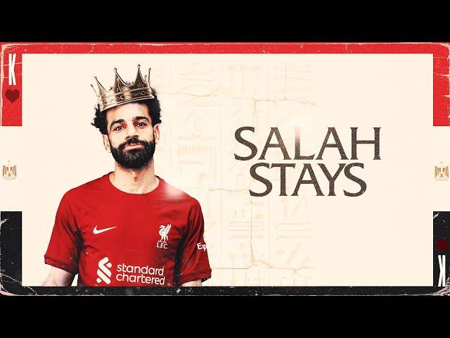 Mo Salah signs a new contract with Liverpool Football Club