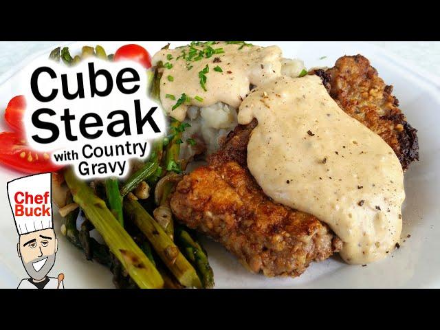 Best Cube Steak Recipe with Country Gravy