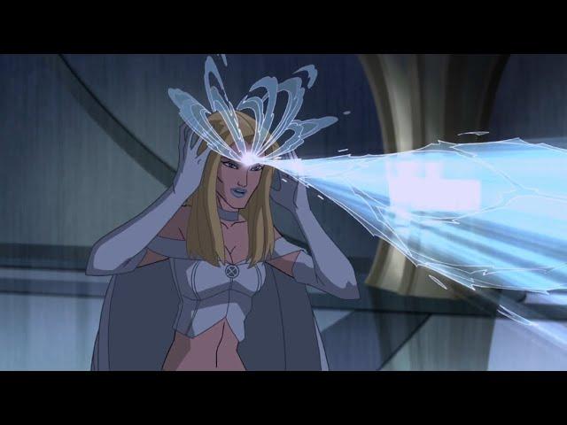 Emma Frost Powers Scenes (Wolverine and The X-men)