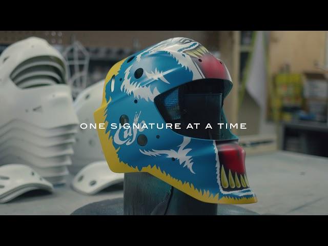 GOALIE MASK COLLECTOR: THE MAKING OF GOALIE MASKS / Immortalizing the Greatest NHL Goalie Legends