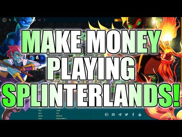 WHAT IS SPLINTERLANDS!? Play To Earn Monster Card Battler Starter Guide