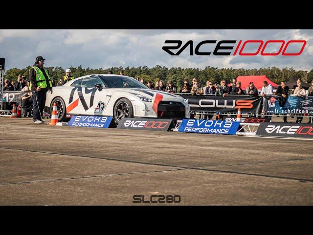 Nissan GTR R35 NISMO 1400 HP - 318.30 km/h HALF MILE | RACE1000