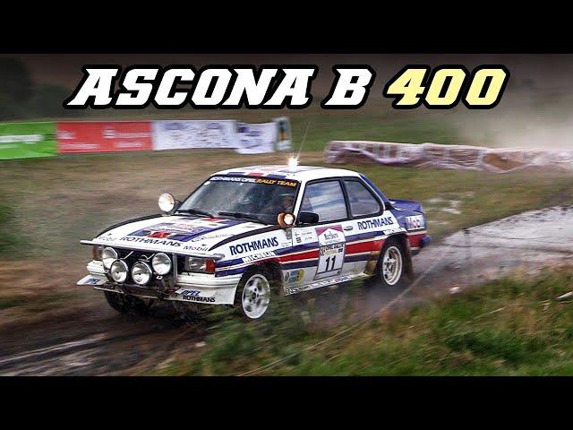 1980 Opel Ascona B 400 Group 4 & Group B | powerslides, intake sounds and action