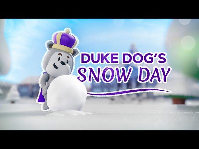 Duke Dog's Snow Day | A JMU Holiday Cartoon