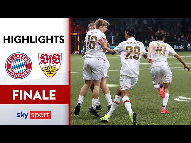 Final-Siegtor in allerletzter Sekunde! | FC Bayern München - VfB Stuttgart | Highlights Junior Cup