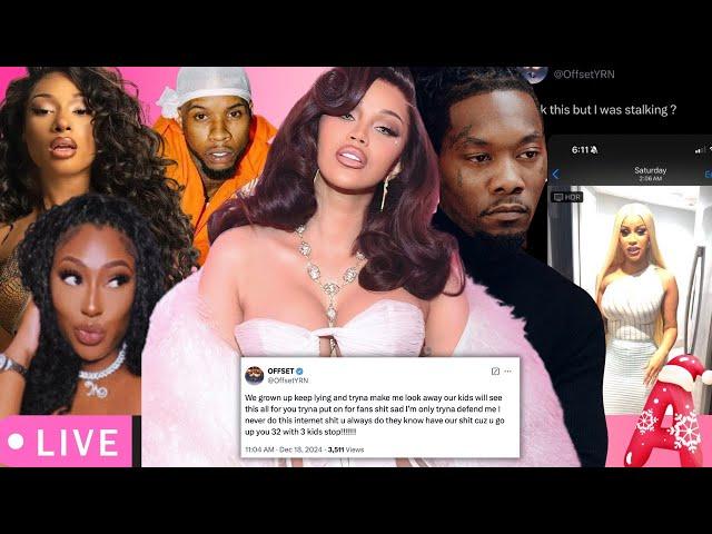 Cardi B SHOCKING TEXT To Offset, Megan Thee Stallion vs Milagro Gramz & Tory Lanez