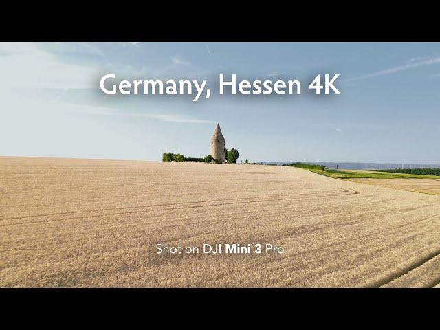 Schaafheim, Hessen 4K Drohnen Video shot on Mini 3 Pro