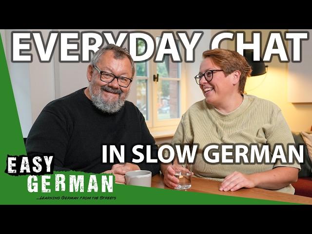 14 Min. Conversation in Slow German | Super Easy German 264