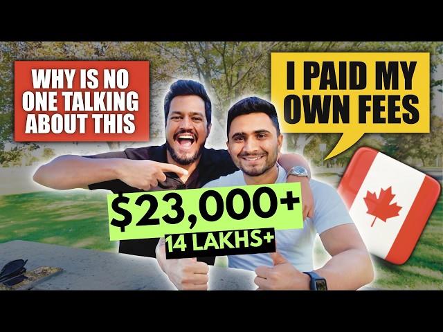 HOW I PAID MY FEES MYSELF WHILE STUDYING IN  CANADA ? STEP-BY-STEP EVERY DOLLAR BREAKDOWN