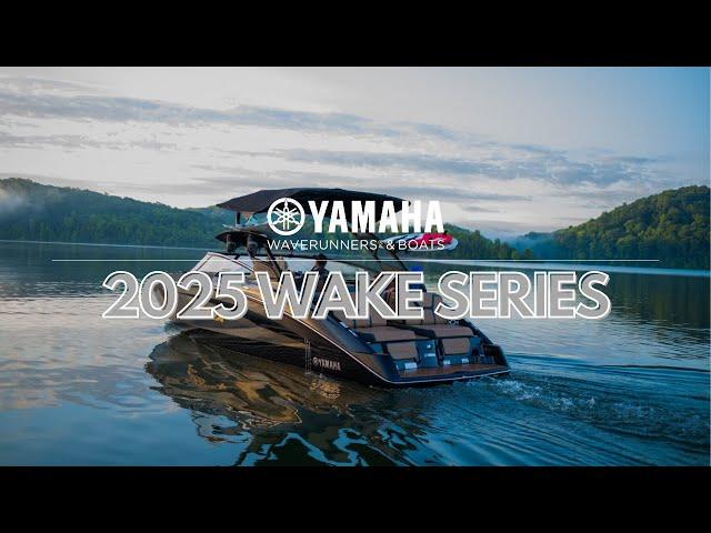 Yamaha's 2025 Wake Series Boats