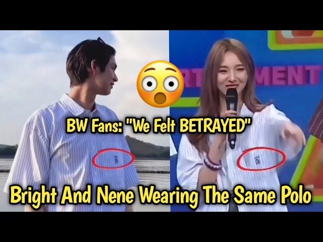 BRIGHTWIN | BRIGHT AND NENE WEARING THE SAME POLO