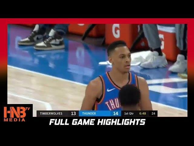 Minnesota Timberwolves vs OKC Thunder 2.5.21 | Full Highlights | @HNBMEDIATV