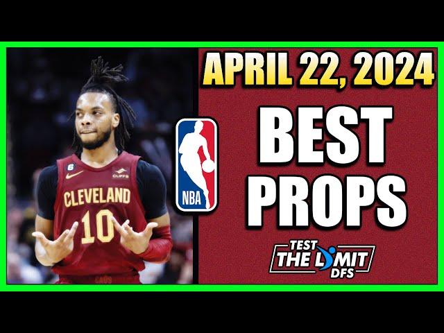 Best Player Prop Picks Today! | Monday 4/22/2024 | Prizepicks Props April 22