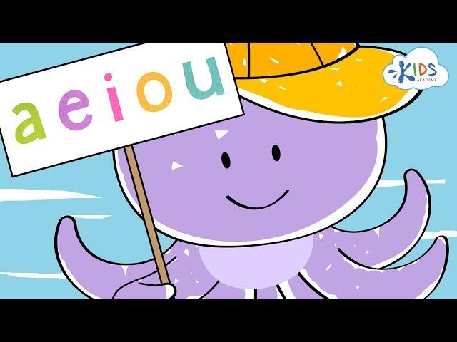 Long and Short Vowels for Kids: A E I O U | Learn English Grammar  Kids Academy