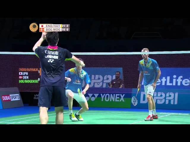 2014 Dubai Superseries Finals - Mathias Boe-Carsten Mogensen vs Hiroyuki Endo-Kenichi Hayakawa