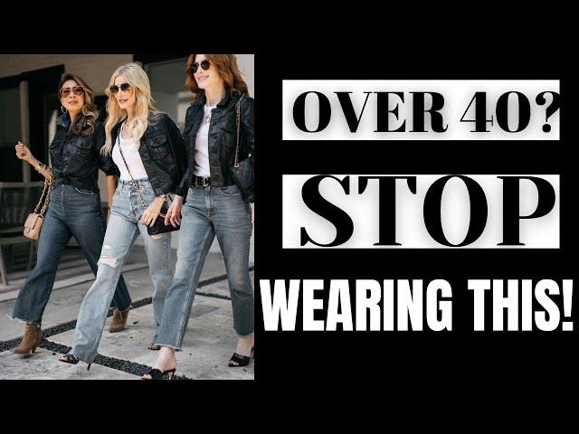 5 Things Women Over 40 Should Never Wear | Fashion Over 40