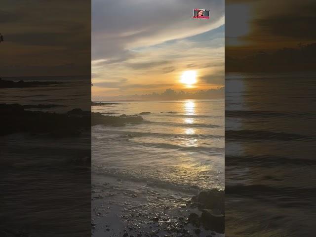 #beautiful #sunset #beach #sunlight #sea #breeze #bonding @highlight/Ma’am Shawie Vlog