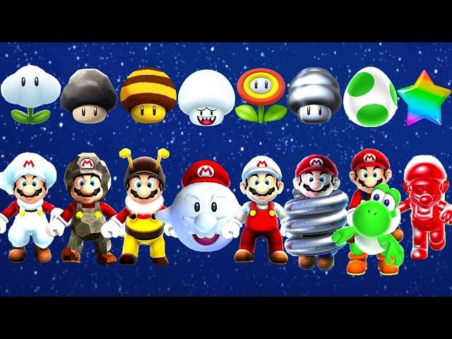 Super Mario Galaxy 2 - All Power-Ups