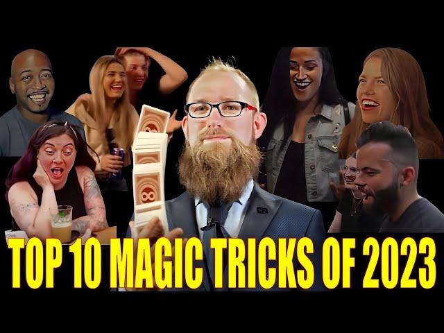 Top 10 BEST Magic Tricks 2023 | Erik Tait's Favorite Magic Tricks