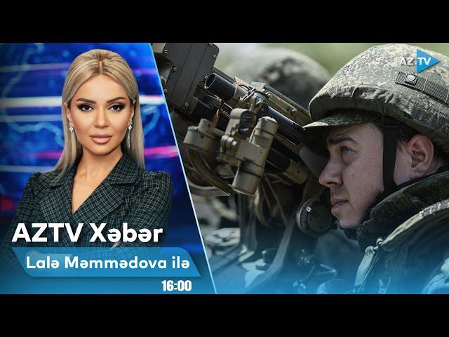 Lalə Məmmədova ilə AZTV XƏBƏR (16:00) | 03.10.2024