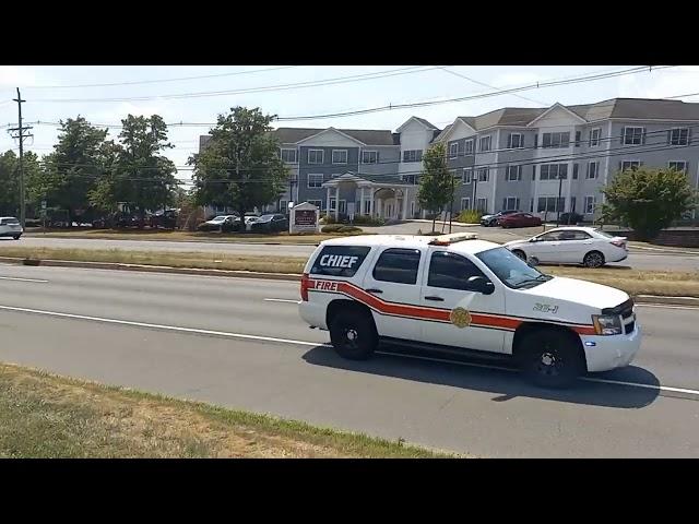 Gordons Corner Fire Company  Asst. Chief 26-1-67 Responding Code 3