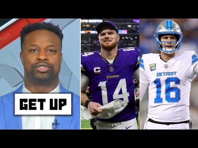 GET UP | Sam Darnold will tear up Lions defense to Vikings take #1 seed in NFC - Bart Scott