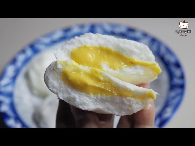 Keto Custard Filled Steamed Stuffed Bun Recipe