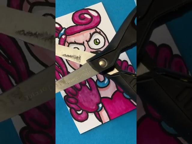 Mommy Long Legs is ANGRY again   How to Draw Poppy Playtime Chapter 2 PAPER CRAFTS #shorts