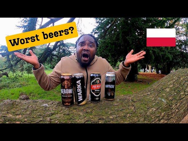 I Was Forced To Drink The WORST Polish Beers!! BIG MISTAKE!!