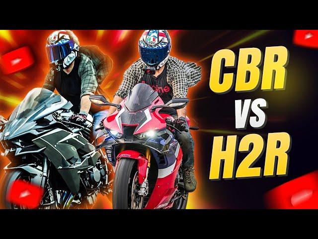 H2R VS CBR RR-R  | SHOCKING RESULTS | ZS MOTOVLOGS |