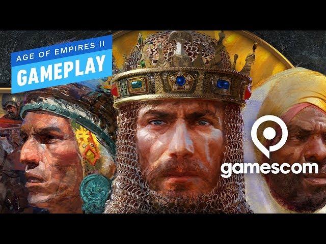 11 Minutes of Age of Empires 2 Definitive Edition Gameplay - Gamescom 2019