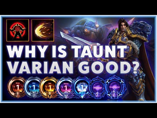 Varian Taunt - WHY IS TAUNT VARIAN GOOD? - B2GM Season 1 2024