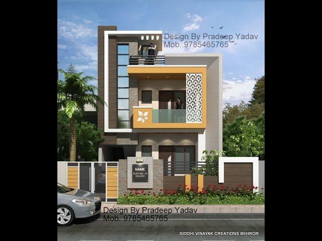 25x50 House design 3D / New Modern 2022 house design / #shorts #shortsvideo