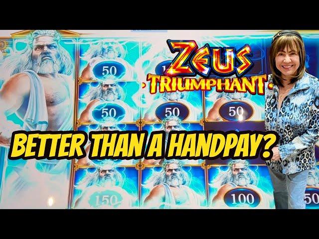 NEW ZEUS TRIUMPHANT ON FIRE WITH BONUSES & RESPINS!