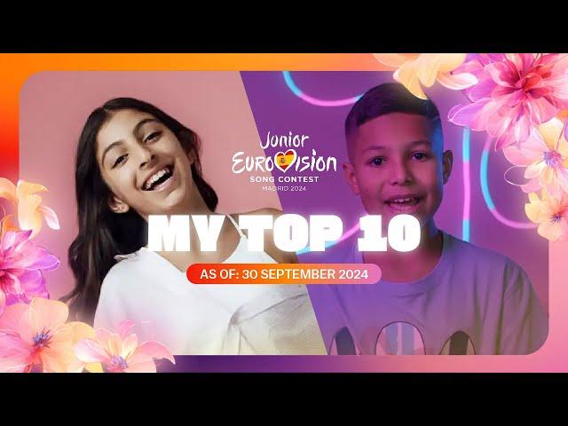 Junior Eurovision 2024: My Top 10 (+)