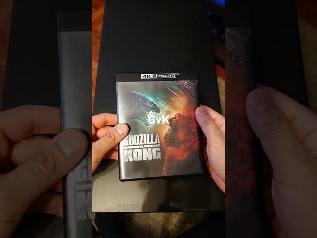 Godzilla vs Kong 4K Blu-ray Unboxing | HDR10+ Dolby Atmos #shorts