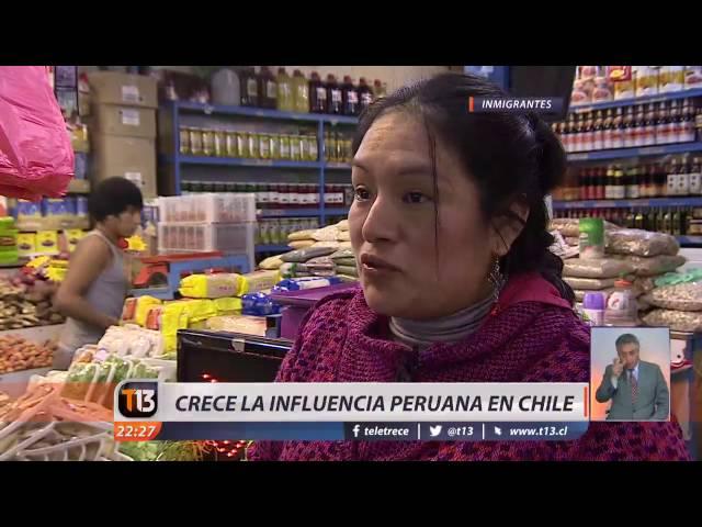 Crece la influencia peruana en Chile