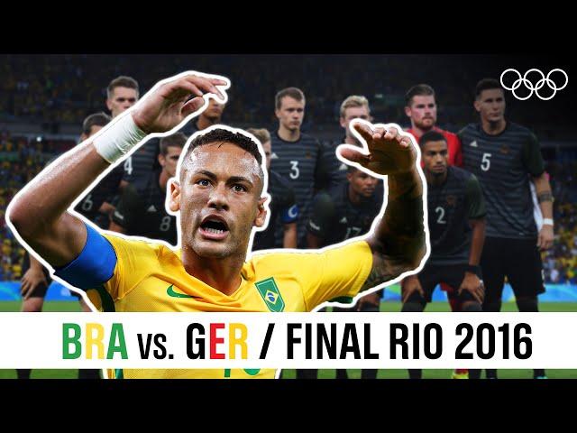  Brazil vs.  Germany - Men's  Football Final Rio 2016!