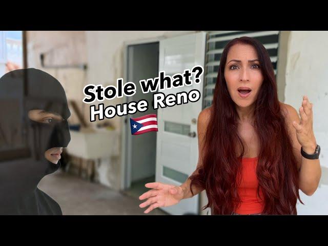 House Reno Cabo Rojo: Ceiling, Materials, Plus Someone Stole From Us! (Ep.3)