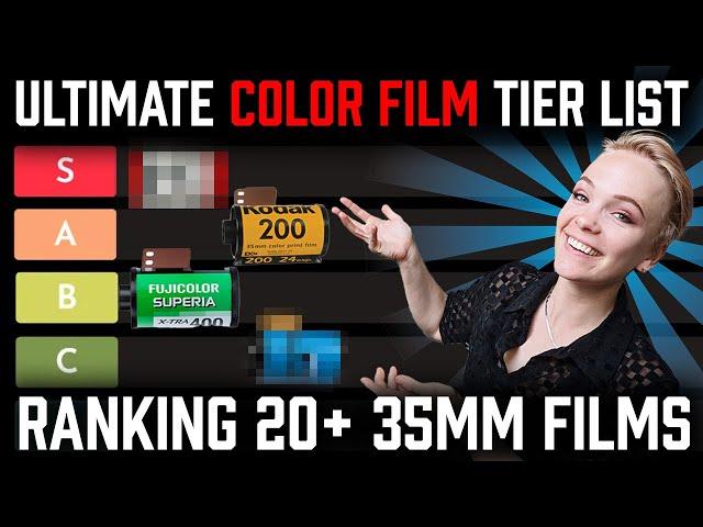 Ranking 35mm Color Films | ULTIMATE Tier List